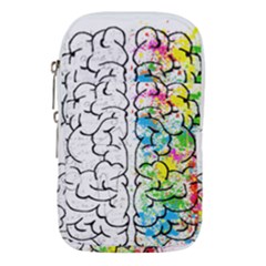 Brain-mind-psychology-idea-drawing Waist Pouch (large) by Jancukart