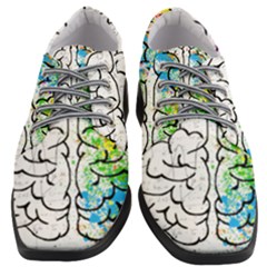 Brain-mind-psychology-idea-drawing Women Heeled Oxford Shoes