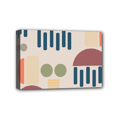 Art Background Abstract Design Mini Canvas 6  X 4  (stretched)