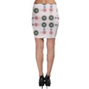 Art Design Round Drawing Abstract Bodycon Skirt View2