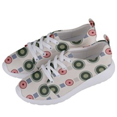 Art Design Round Drawing Abstract Women s Lightweight Sports Shoes