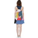 Whale Moon Ocean Digital Art Inside Out Racerback Dress View4