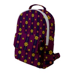 Background Graphic Decor Backdrop Flap Pocket Backpack (large)