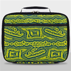 Abstract Background Graphic Full Print Lunch Bag