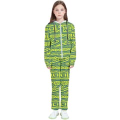 Abstract Background Graphic Kids  Tracksuit by Jancukart