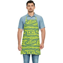 Abstract Background Graphic Kitchen Apron