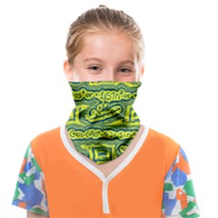 Abstract Background Graphic Face Covering Bandana (kids)