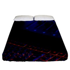 Mixer Console Audio Mixer Studio Fitted Sheet (queen Size)