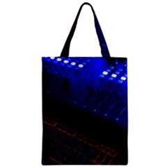 Mixer Console Audio Mixer Studio Zipper Classic Tote Bag