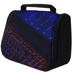 Mixer Console Audio Mixer Studio Full Print Travel Pouch (big) by Jancukart