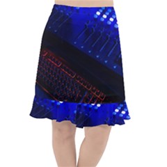 Mixer Console Audio Mixer Studio Fishtail Chiffon Skirt