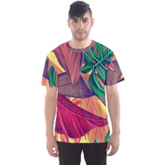 Monstera Tropical Design Beach Men s Sport Mesh Tee