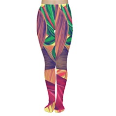 Monstera Tropical Design Beach Tights by Jancukart