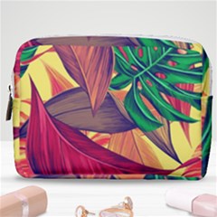 Monstera Tropical Design Beach Make Up Pouch (medium)