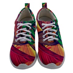 Monstera Tropical Design Beach Women Athletic Shoes by Jancukart