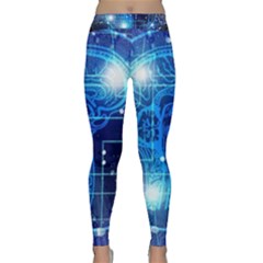 Artificial Intelligence Brain Think Art Classic Yoga Leggings by Jancukart