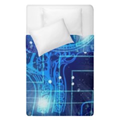 Artificial Intelligence Brain Think Art Duvet Cover Double Side (single Size)