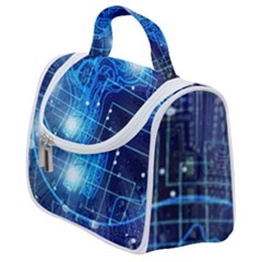 Artificial Intelligence Brain Think Art Satchel Handbag by Jancukart