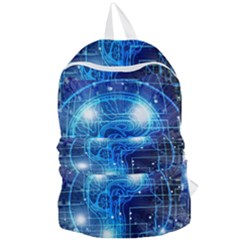 Artificial Intelligence Brain Think Art Foldable Lightweight Backpack