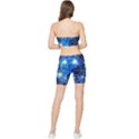 Artificial Intelligence Brain Think Art Stretch Shorts and Tube Top Set View2