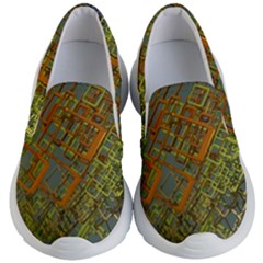 Art 3d Windows Modeling Dimension Kids Lightweight Slip Ons by Ravend