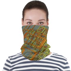 Art 3d Windows Modeling Dimension Face Seamless Bandana (adult) by Ravend