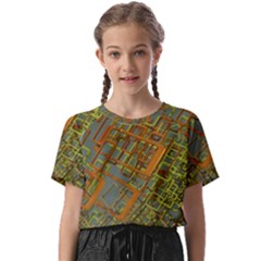 Art 3d Windows Modeling Dimension Kids  Basic Tee by Ravend