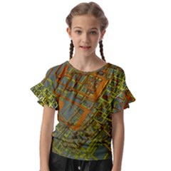 Art 3d Windows Modeling Dimension Kids  Cut Out Flutter Sleeves by Ravend