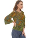 Art 3d Windows Modeling Dimension Cut Out Wide Sleeve Top View3