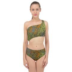 Art 3d Windows Modeling Dimension Spliced Up Two Piece Swimsuit by Ravend