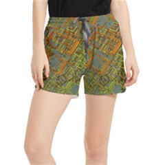 Art 3d Windows Modeling Dimension Women s Runner Shorts by Ravend