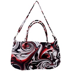 Modern Art Design Fantasy Surreal Removal Strap Handbag by Ravend