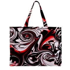 Modern Art Design Fantasy Surreal Zipper Mini Tote Bag by Ravend