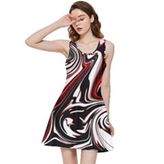 Modern Art Design Fantasy Surreal Inside Out Racerback Dress by Ravend