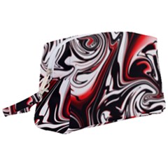 Modern Art Design Fantasy Surreal Wristlet Pouch Bag (large) by Ravend