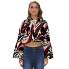 Modern Art Design Fantasy Surreal Boho Long Bell Sleeve Top