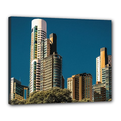 Puerto Madero Cityscape, Buenos Aires, Argentina Canvas 20  X 16  (stretched) by dflcprintsclothing