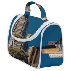 Puerto Madero Cityscape, Buenos Aires, Argentina Satchel Handbag by dflcprintsclothing