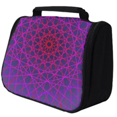 Geometric Pattern-line Art Full Print Travel Pouch (big) by Ravend