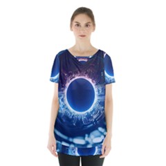 Artificial Intelligence Ai Skirt Hem Sports Top by Ravend