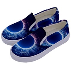 Artificial Intelligence Ai Kids  Canvas Slip Ons by Ravend