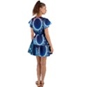 Artificial Intelligence Ai Flutter Sleeve Wrap Dress View2