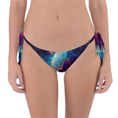 Abstract Galactic Wallpaper Reversible Bikini Bottom by Ravend