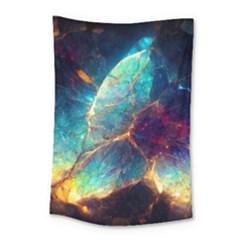 Abstract Galactic Wallpaper Small Tapestry