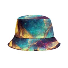 Abstract Galactic Wallpaper Inside Out Bucket Hat by Ravend