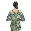 Green Leaves Camouflage Flutter Tees View2