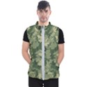 Green Leaves Camouflage Men s Puffer Vest View1