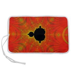 Fractal Mandelbrot Set Pattern Art Pen Storage Case (l) by Ravend