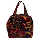 Modern Art Design Fantasy Surreal Orange Boxy Hand Bag View1