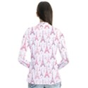 Eiffel Tower Pattern Wallpaper Drape Collar Cardigan View2